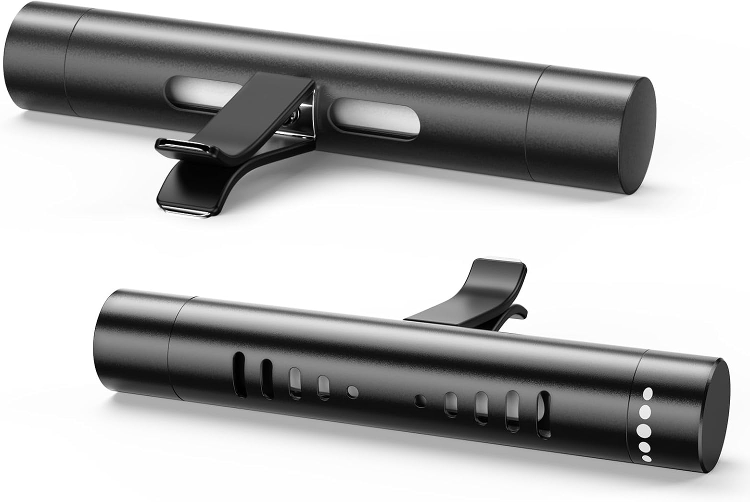 2 Car Air Freshener Diffuser Vent Clips，With Odorless Refill Sticks, Essential Oil Car Diffuser