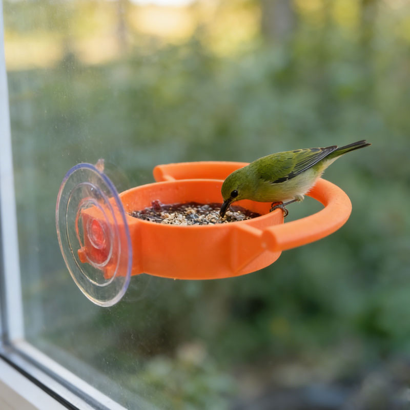 Bird Feeder Suction Cup Holder