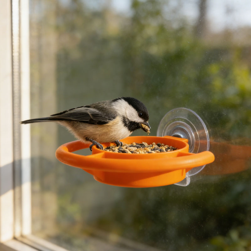 Bird Feeder Suction Cup Holder