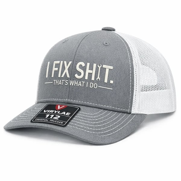 💥LAST DAY 57% OFF-🛠️ I Fix Shit Trucker Hat – Funny Mechanic & Fixer Cap