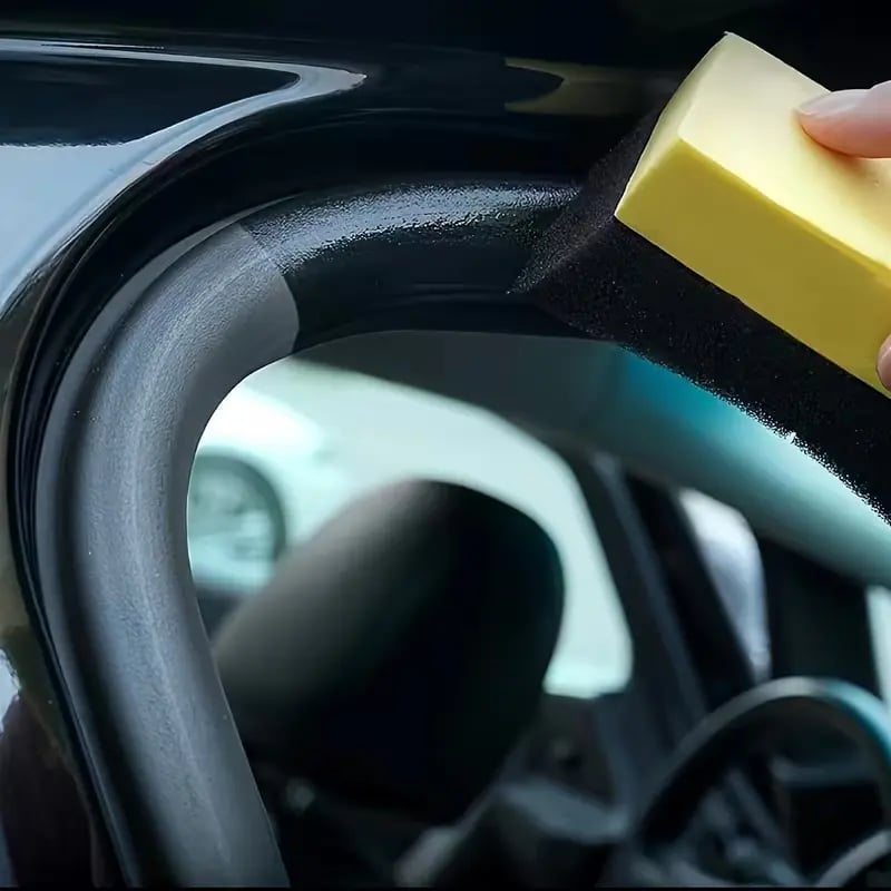 Premium Tire Coating & Trim Restorer: Bring Back the Original Deep Black Shine to Rubber and Plastic - Buy 1