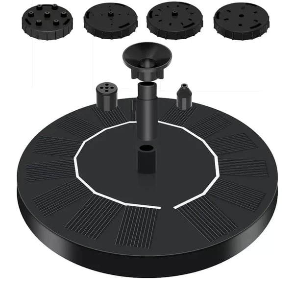 Solar Fountain, Solar Powered Bird Bath Fountain Pump