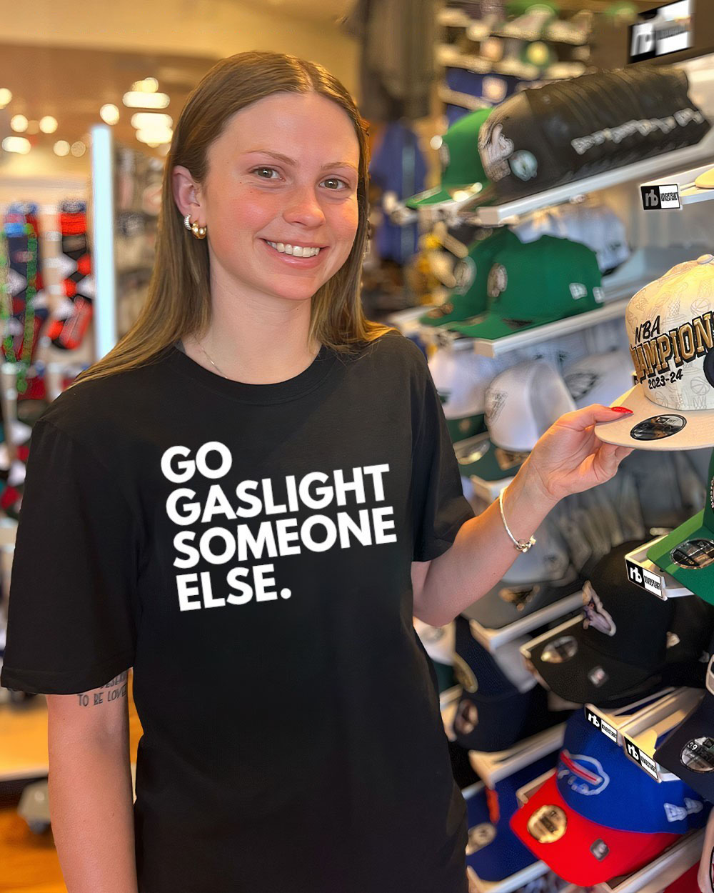 Go Gaslight Someone Else Unisex T-shirt/Hoodie