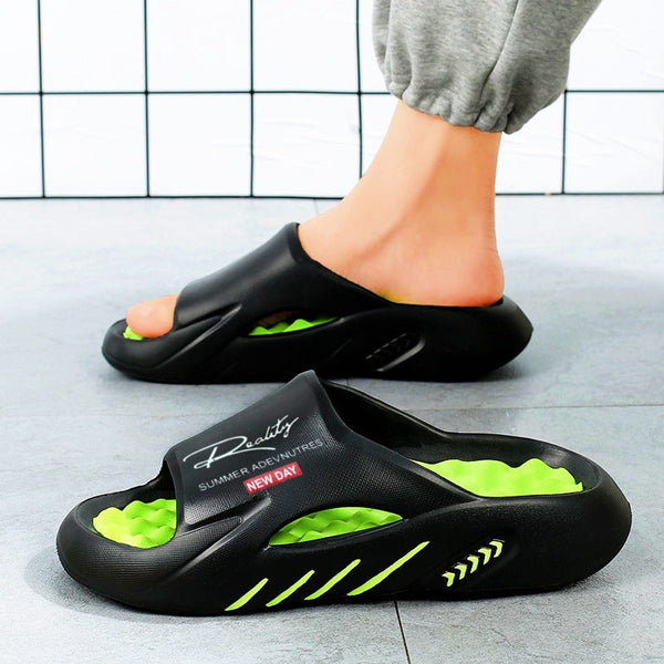 🌞🩴New arrival 40% OFF!🏖️Non-Slip Thick Sole Cloud Slides for Men