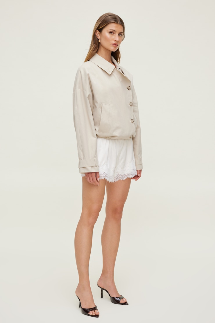 Lace Satin Shorts