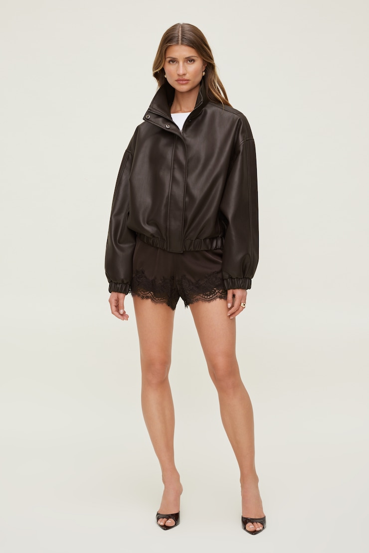 Lace Satin Shorts
