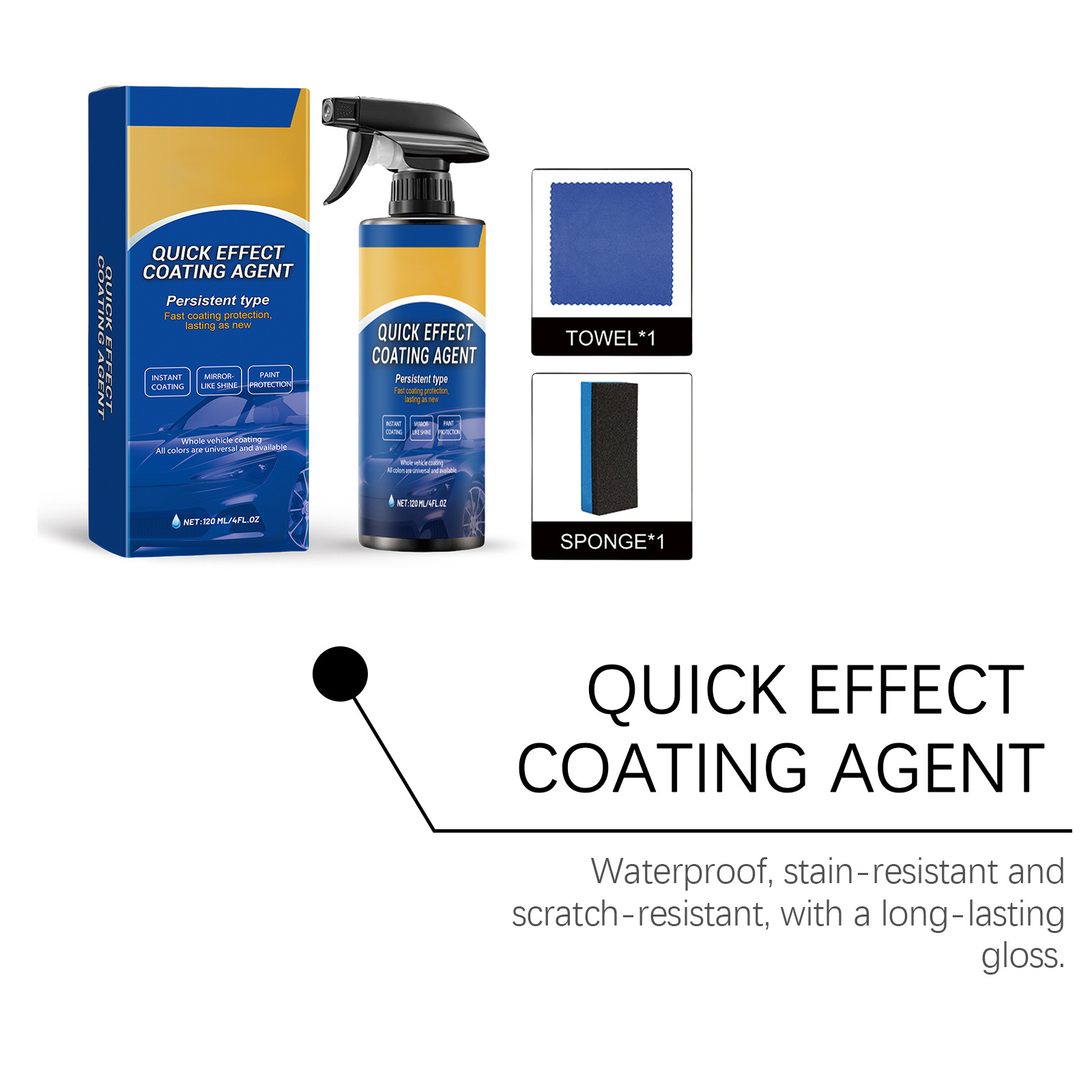 Car Coating Spray for Shine & Protection