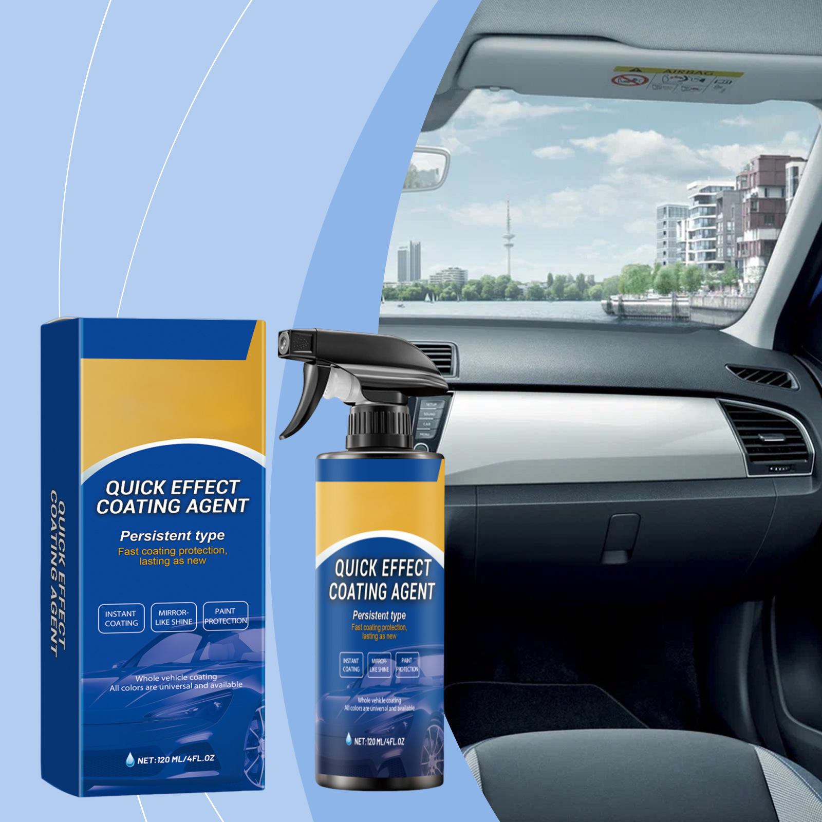 Car Coating Spray for Shine & Protection