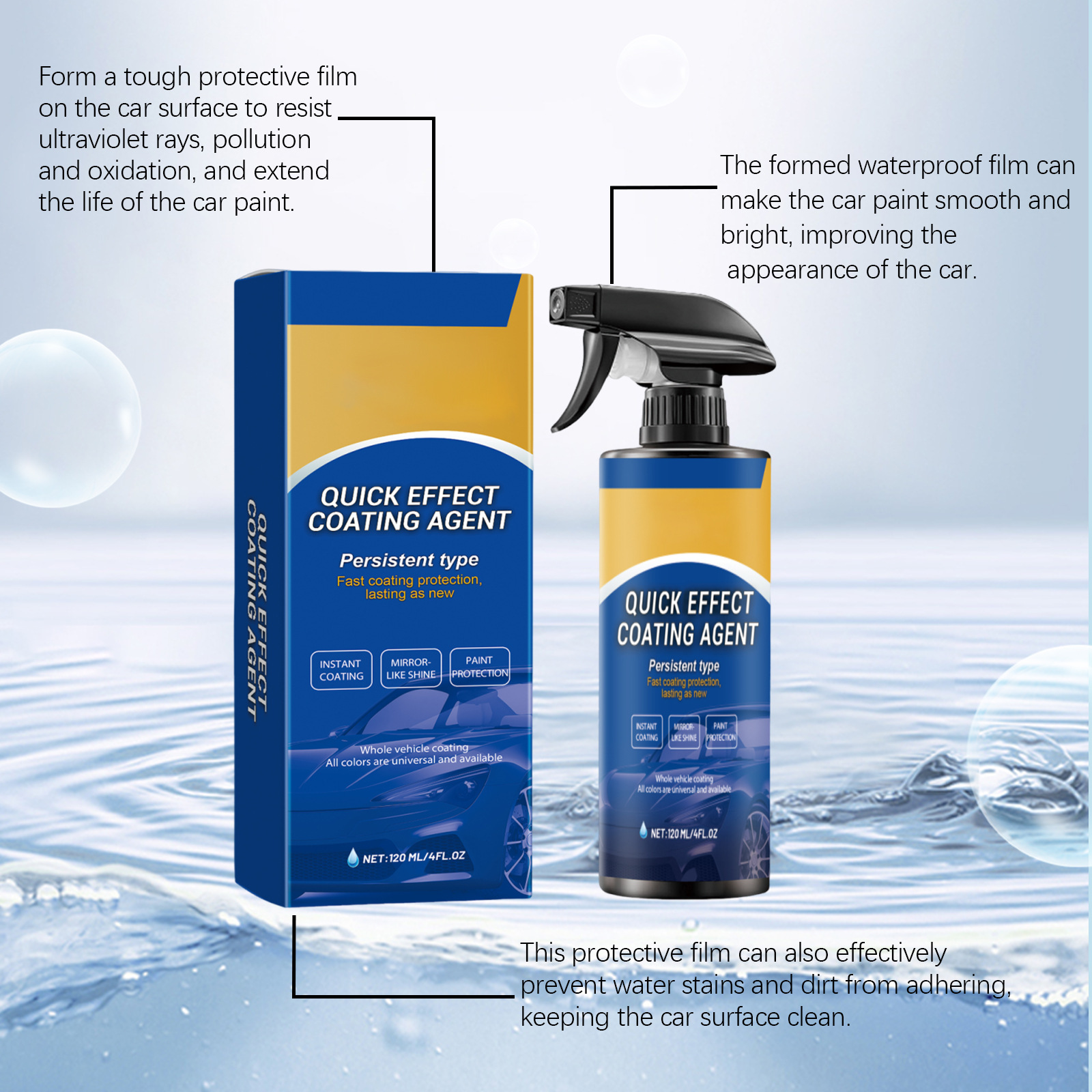 Car Coating Spray for Shine & Protection