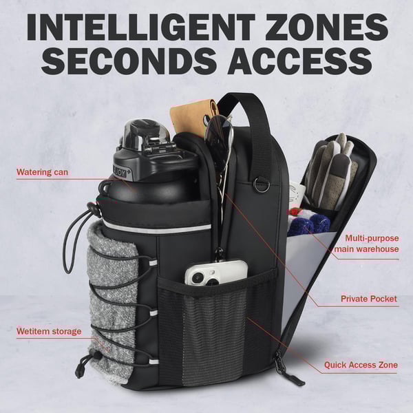 Magnetic Gym Bags with Water Bottle Holder, 4KG Non-Slip Strong Magnetic Gym Water Bottle Bag