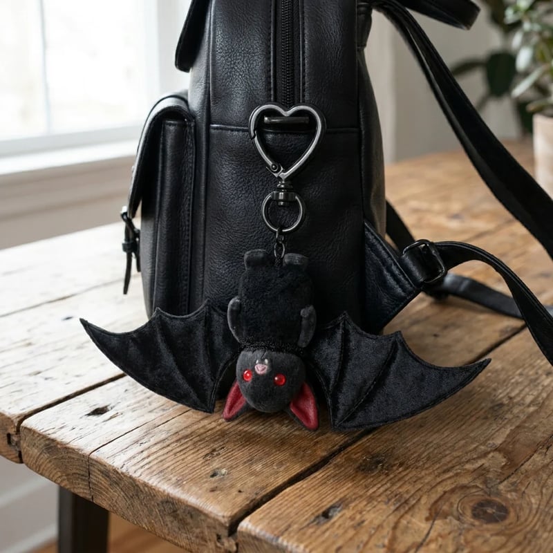 🔥Hot Sale 49% OFF - 🦇 Cute Black Bat Baby Keychain
