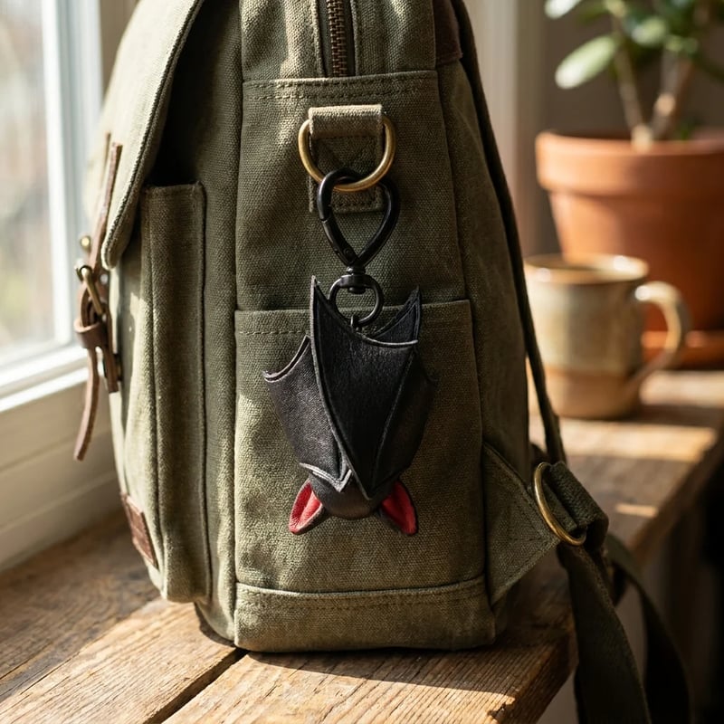 🔥Hot Sale 49% OFF - 🦇 Cute Black Bat Baby Keychain