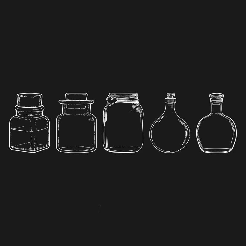 🌸 Transparent Dried Flower Bookmark DIY Craft Kit for Kids - Honey Jar Bottle Series 