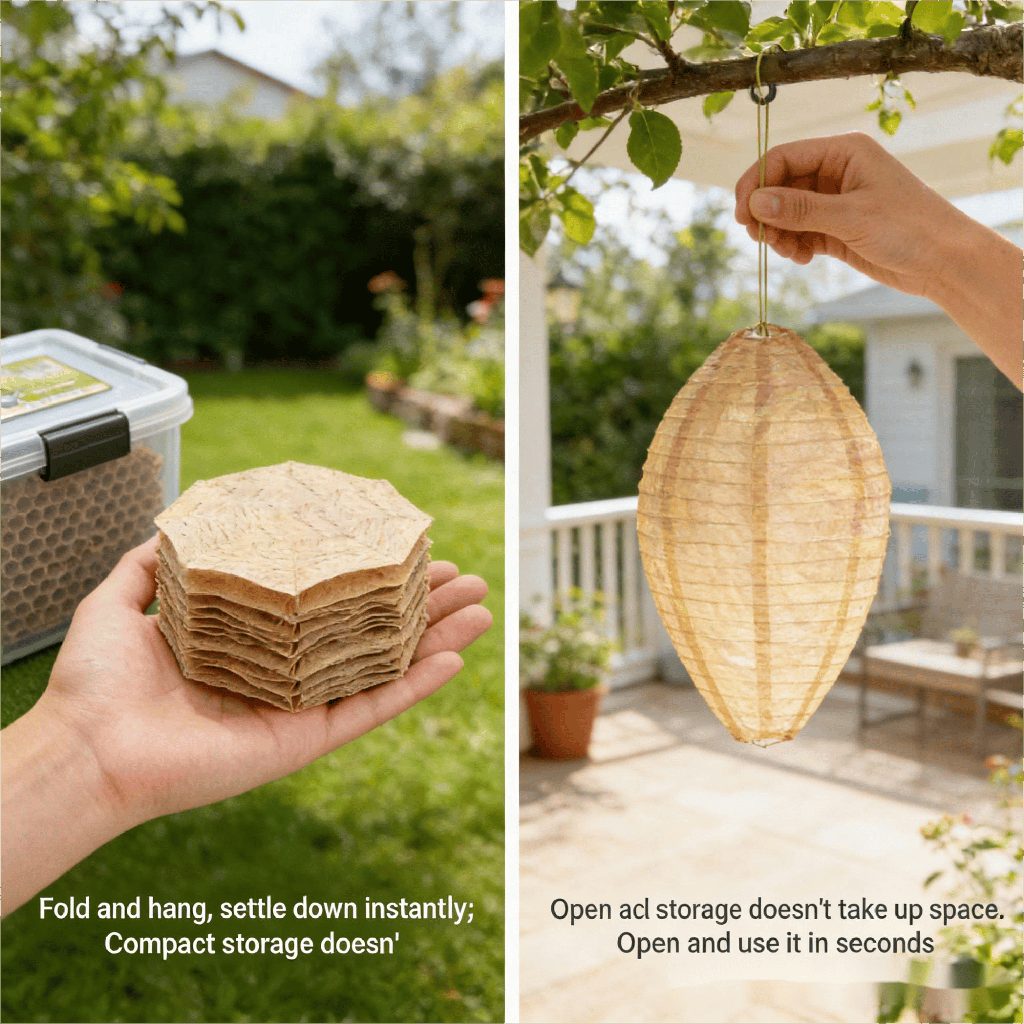 Best Bee Brothers Wasp Deterrent Hives Decoy Nests for Wasps