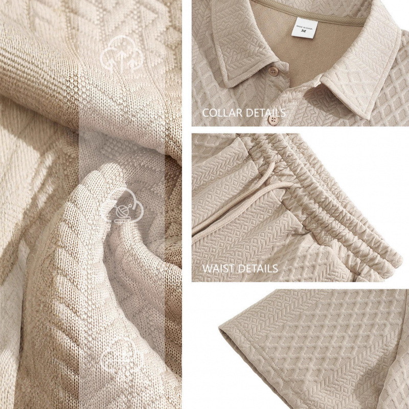 Monaco Ease™ textured Polo Set
