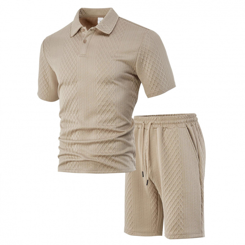 Monaco Ease™ textured Polo Set
