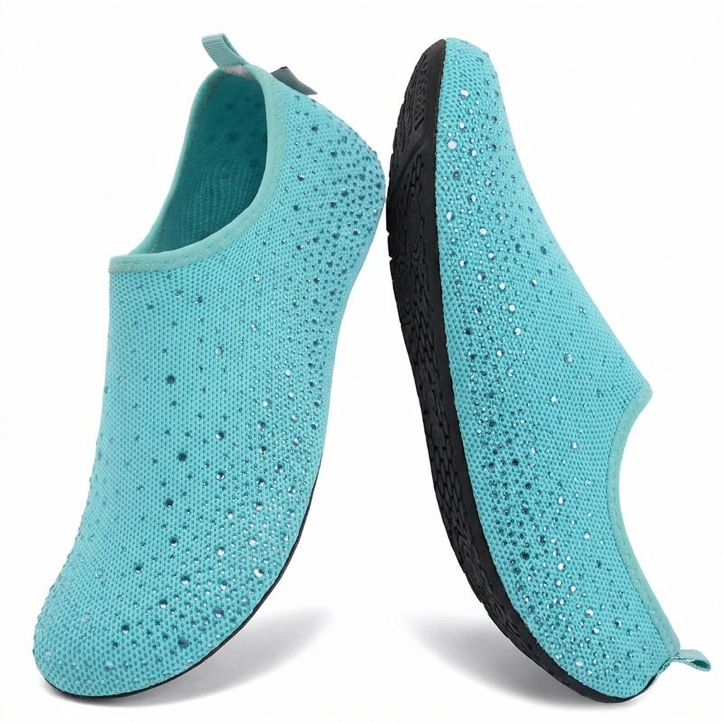 Barefoot Rhinestone Water Shoes