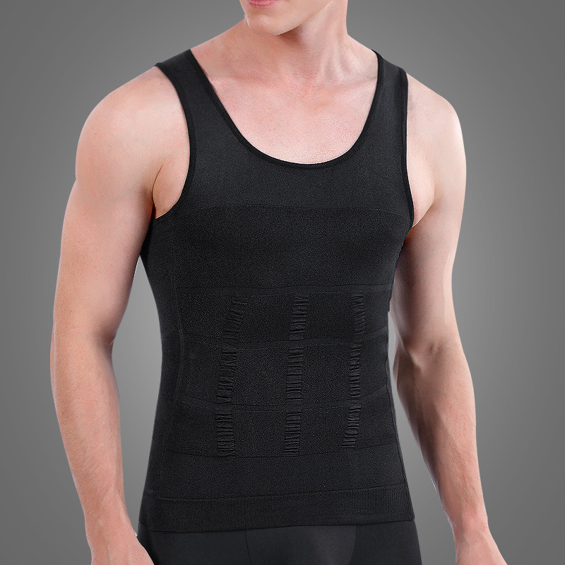💪✨ Men's Slimming Compression Shirt – Instant Body Shaper