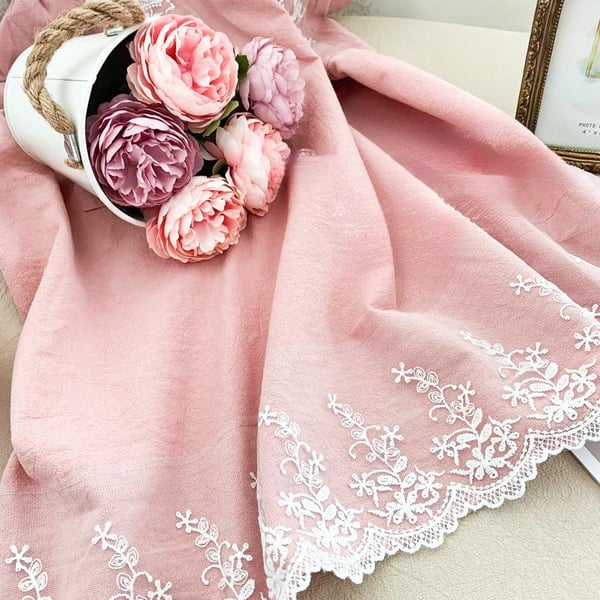 【Mother's Day gift】 Cotton Apron - 100% cotton floral pattern, full-coverage gardening apron, suitable for flower shops and home use