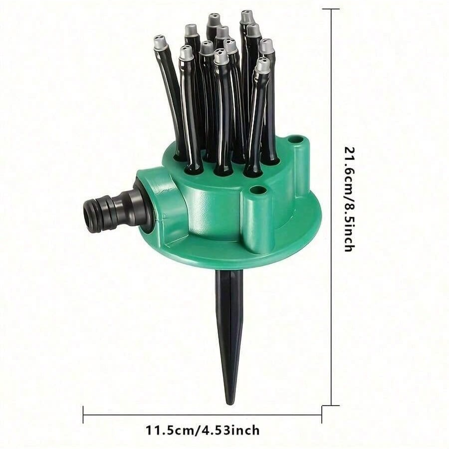 360° Coverage Precision Garden Irrigation Sprinkler