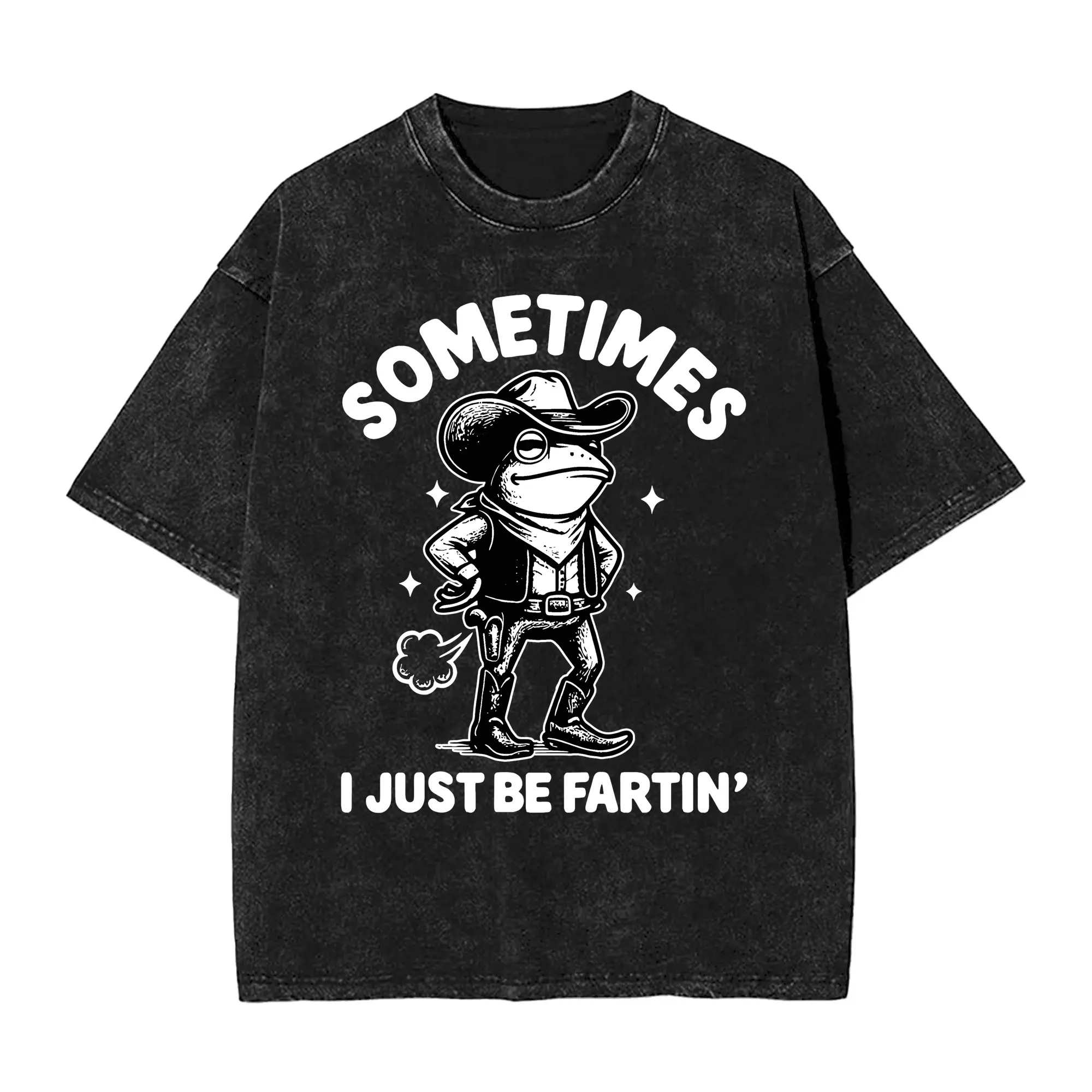 Sometimes I Just Be Fartin' Frog T-Shirt, Funny Gifts, Unisex Casual Top