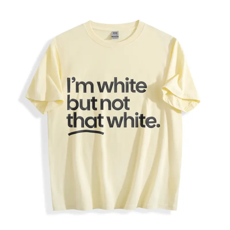 I’m white but not that white Unisex Tee