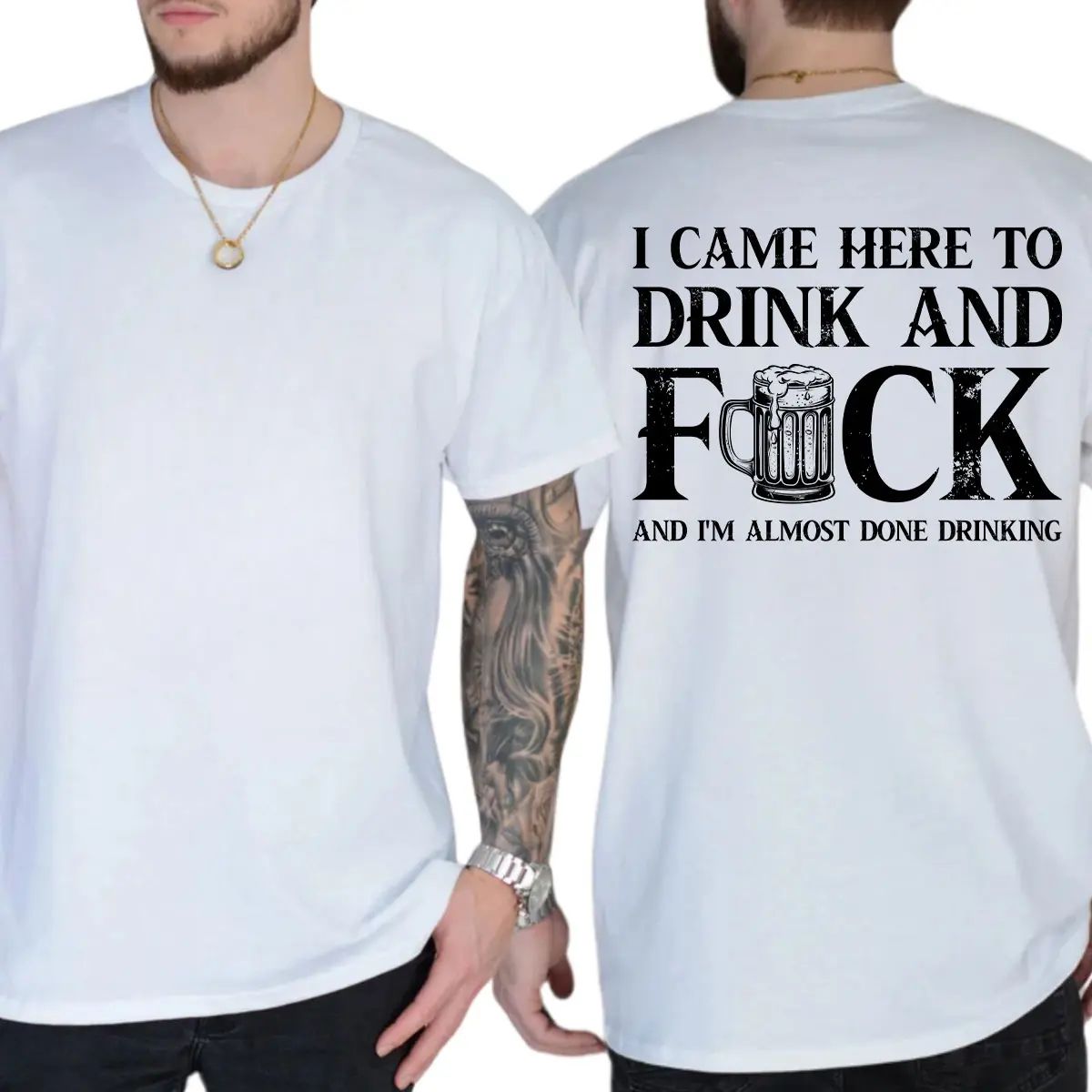 Funny I Came Here To Drink T-Shirt