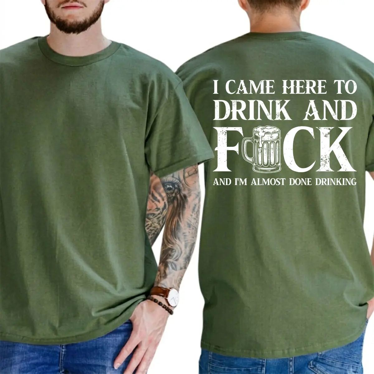 Funny I Came Here To Drink T-Shirt