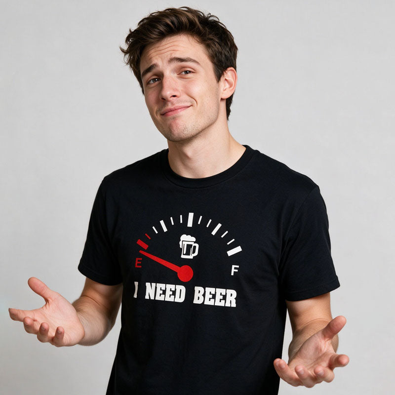 Mens Funny Beer Lover T-Shirt