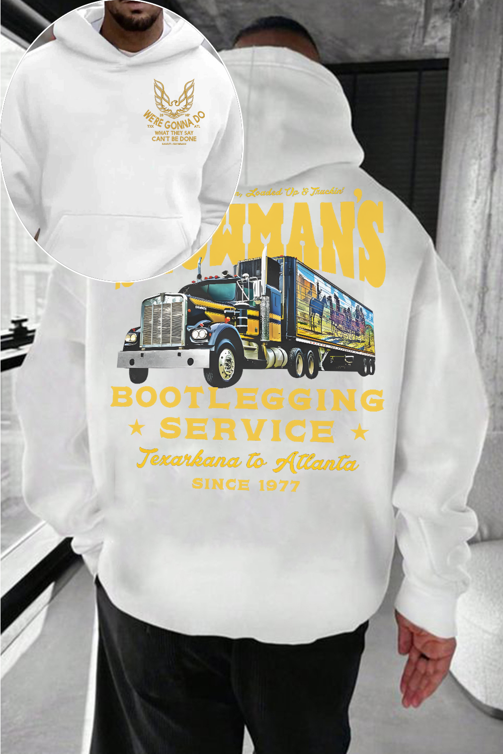 Smokey and the Bandit Movie Hoodie For Men