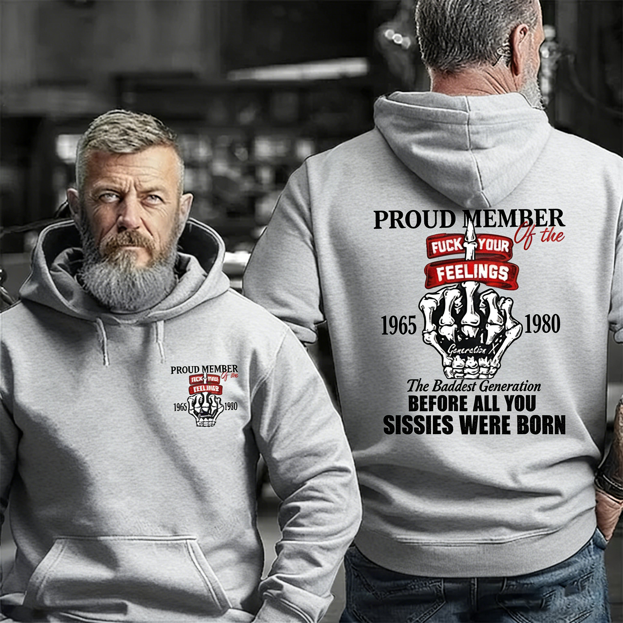 Gen X Proud Member Of The F*ck Your Feelings T-shirt