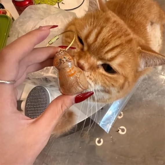 Cute cat ornament