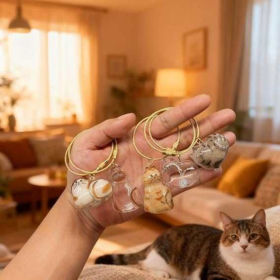Cute cat ornament