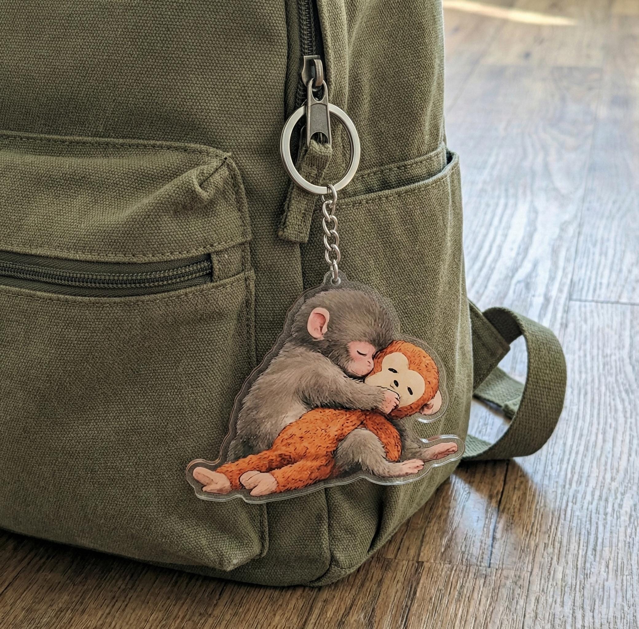 🔥Viral Punch Monkey Acrylic Keychain