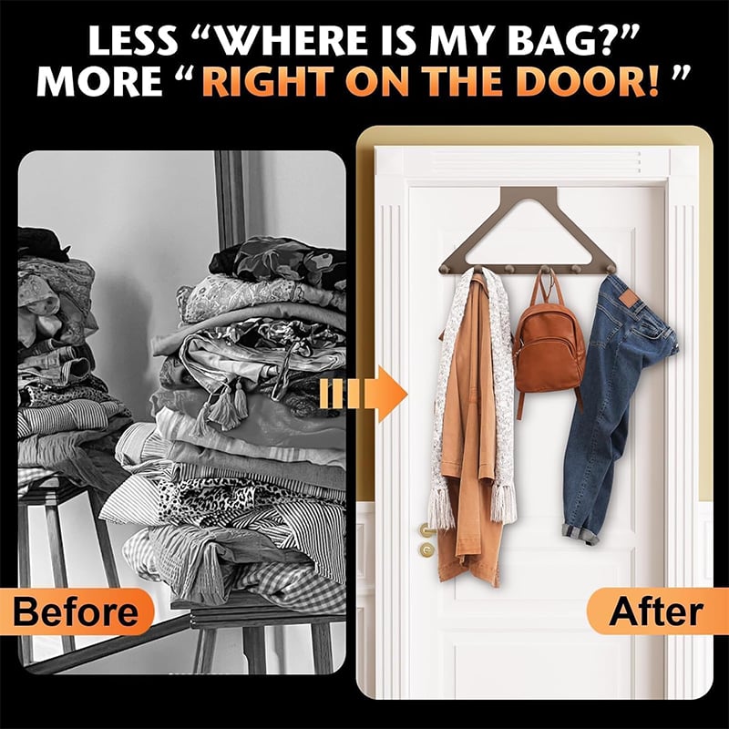 🔥🚪Over-the-Door Hanger Organizer