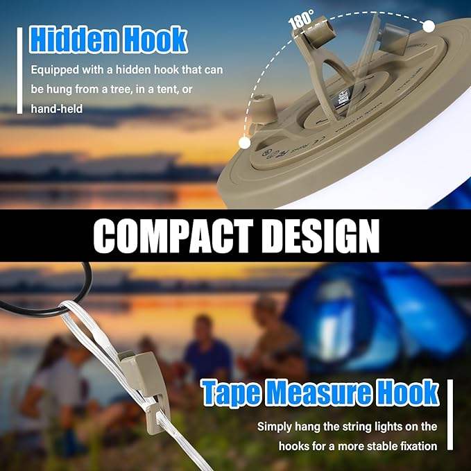 USB LED Camping String Light Waterproof Flexible Outdoor Decor Lamp-Final 4 Hours: 20%OFF 🔥