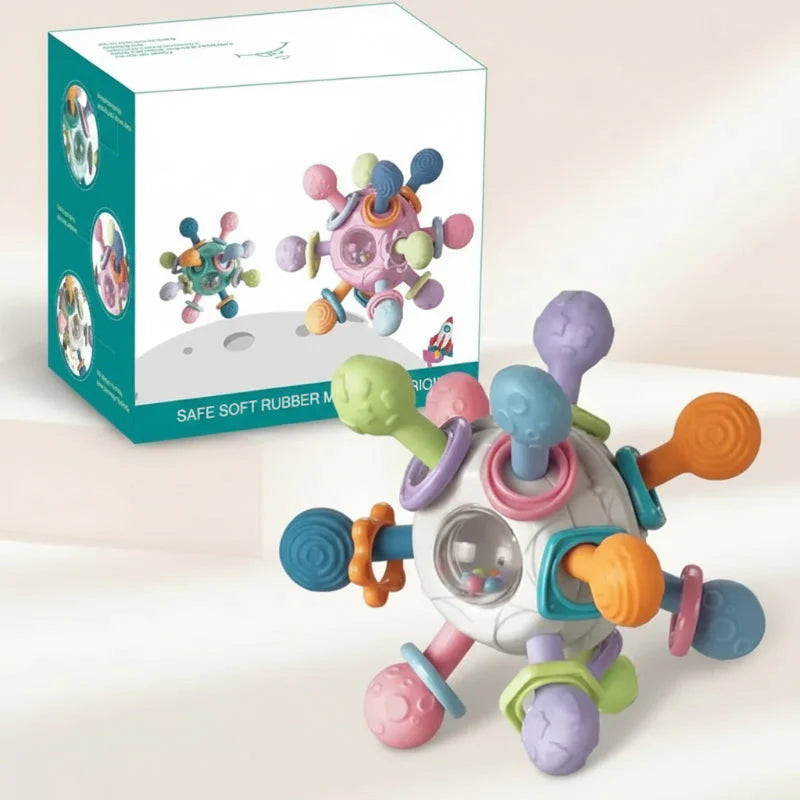 3-in-1 Silicone Teether