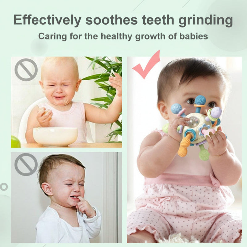 3-in-1 Silicone Teether