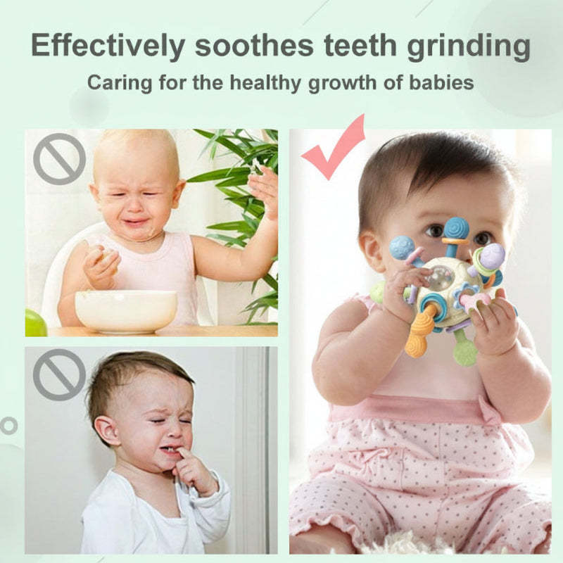 3-in-1 Silicone Teether