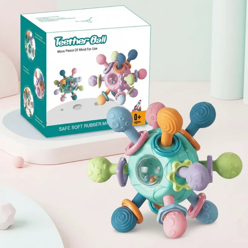 3-in-1 Silicone Teether