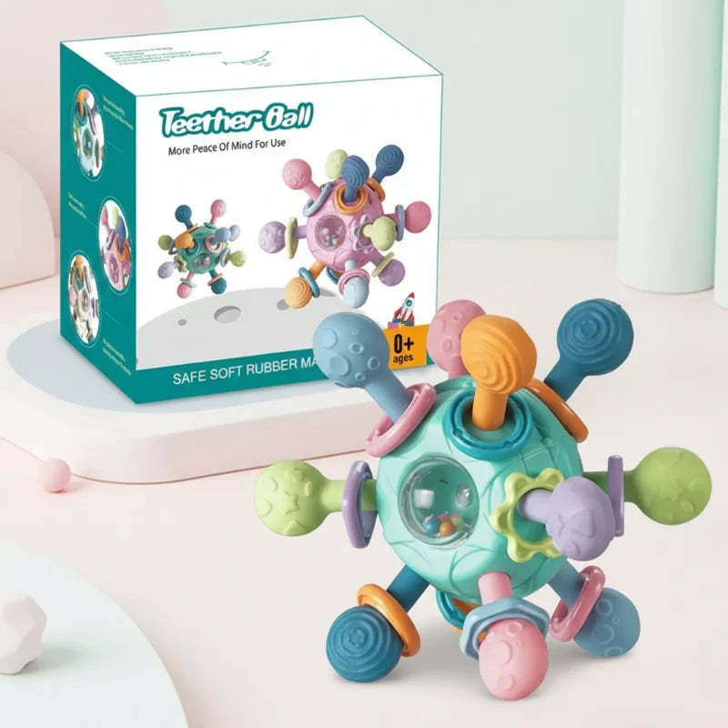 3-in-1 Silicone Teether