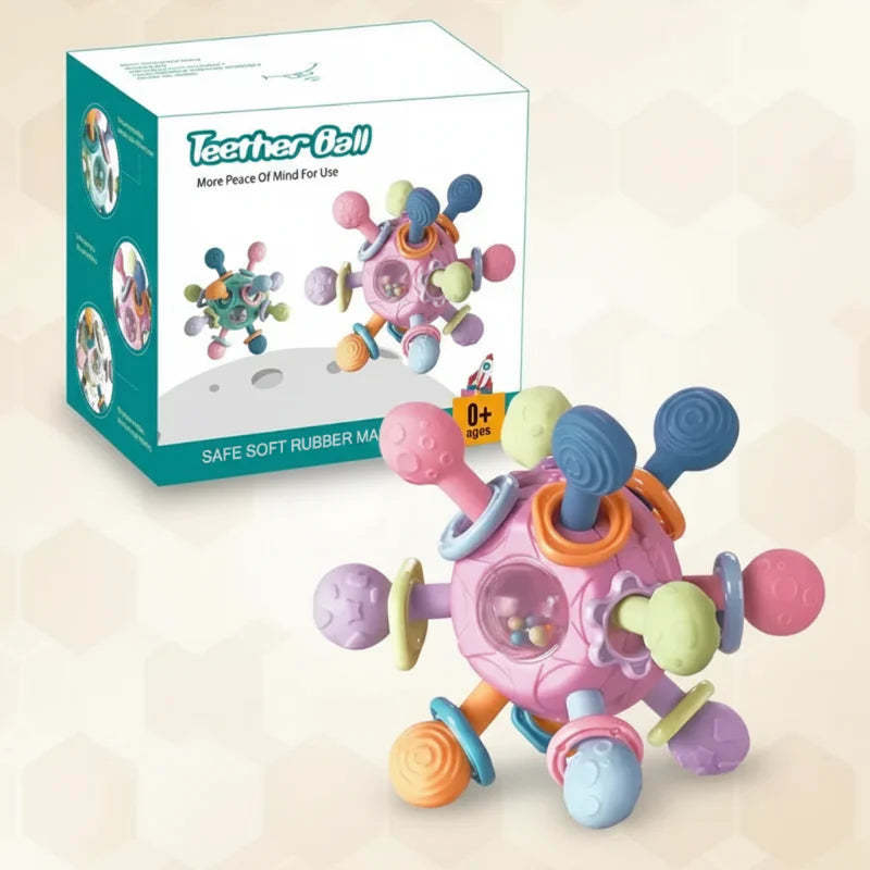 3-in-1 Silicone Teether