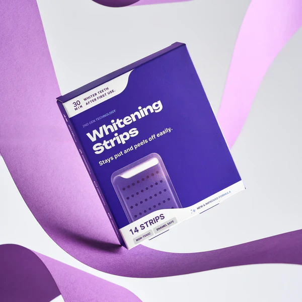 Purple Teeth Whitening Strips