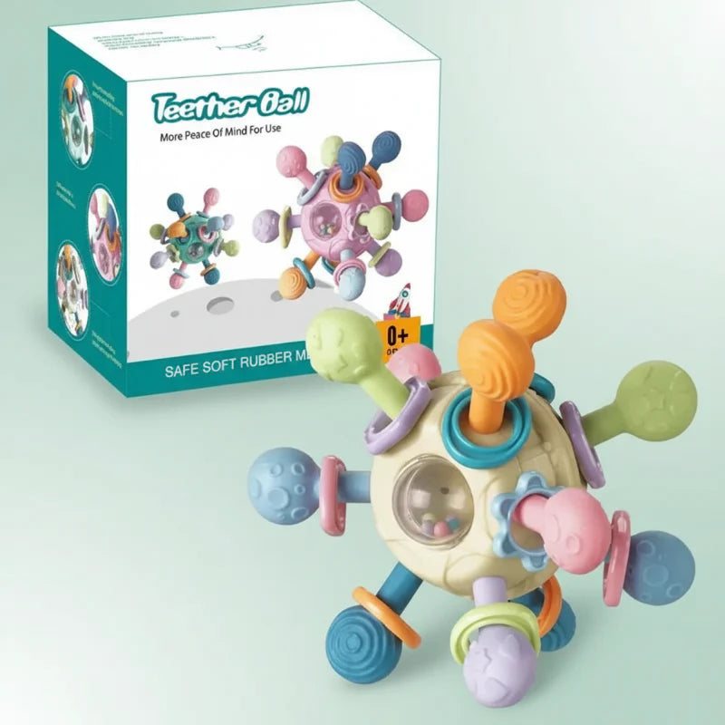 3-in-1 Silicone Teether