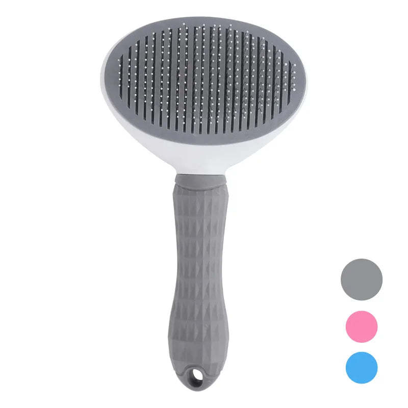  Self-Cleaning Slicker Brush — Remove Pet Hair in Seconds