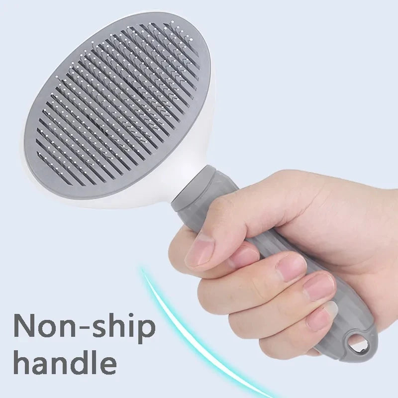  Self-Cleaning Slicker Brush — Remove Pet Hair in Seconds
