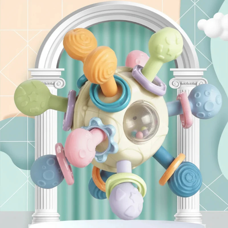 3-in-1 Silicone Teether