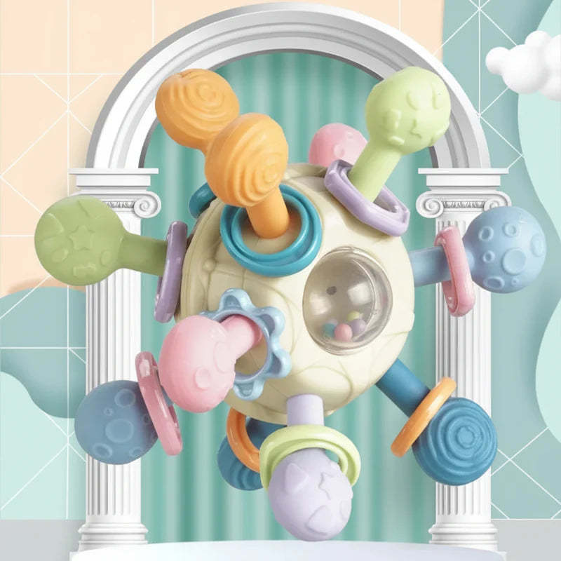 3-in-1 Silicone Teether