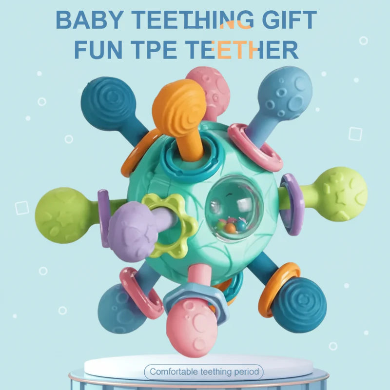 3-in-1 Silicone Teether
