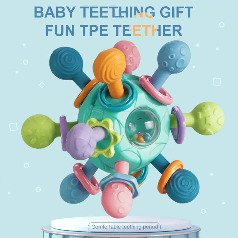 3-in-1 Silicone Teether